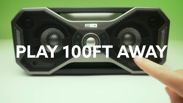 Altec Lansing Mix 2.0 - Waterproof Bluetooth Speaker with Strong